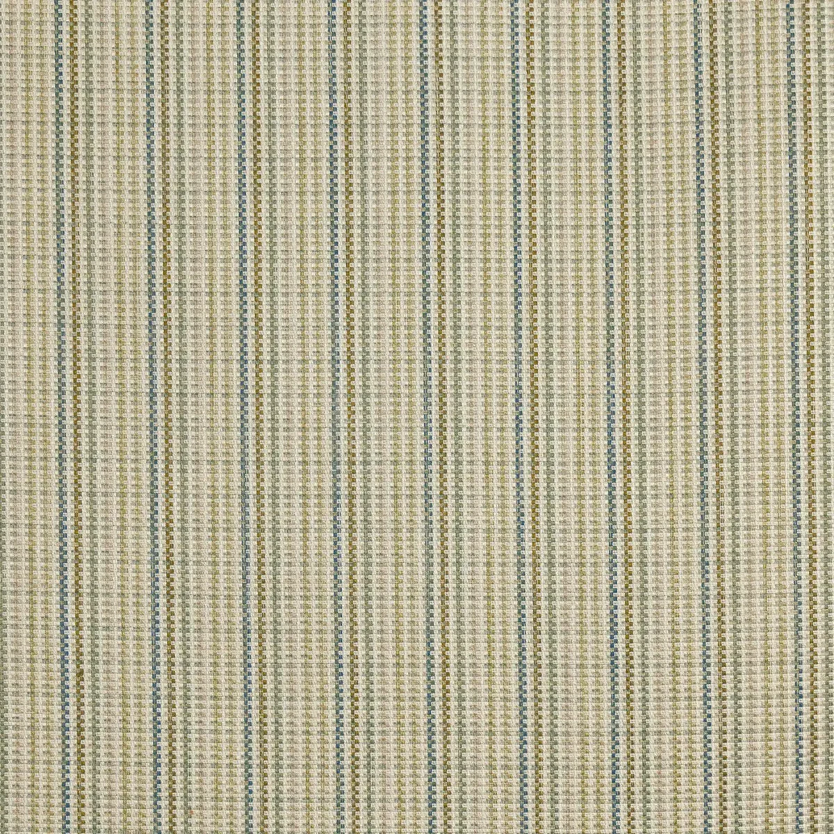 Alwin Fabric - Cucumber by green striped woven fabric from Prestigious Textiles