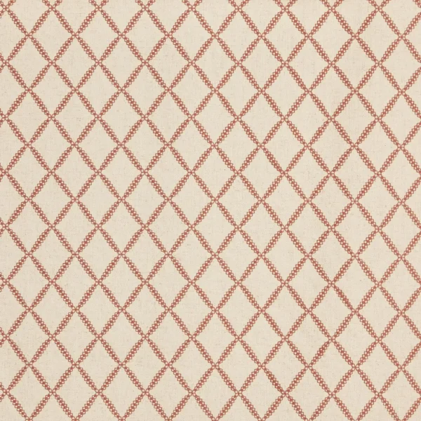 Cecil Fabric - Pumpkin by orange geometric embroideried fabric from Prestigious Textiles