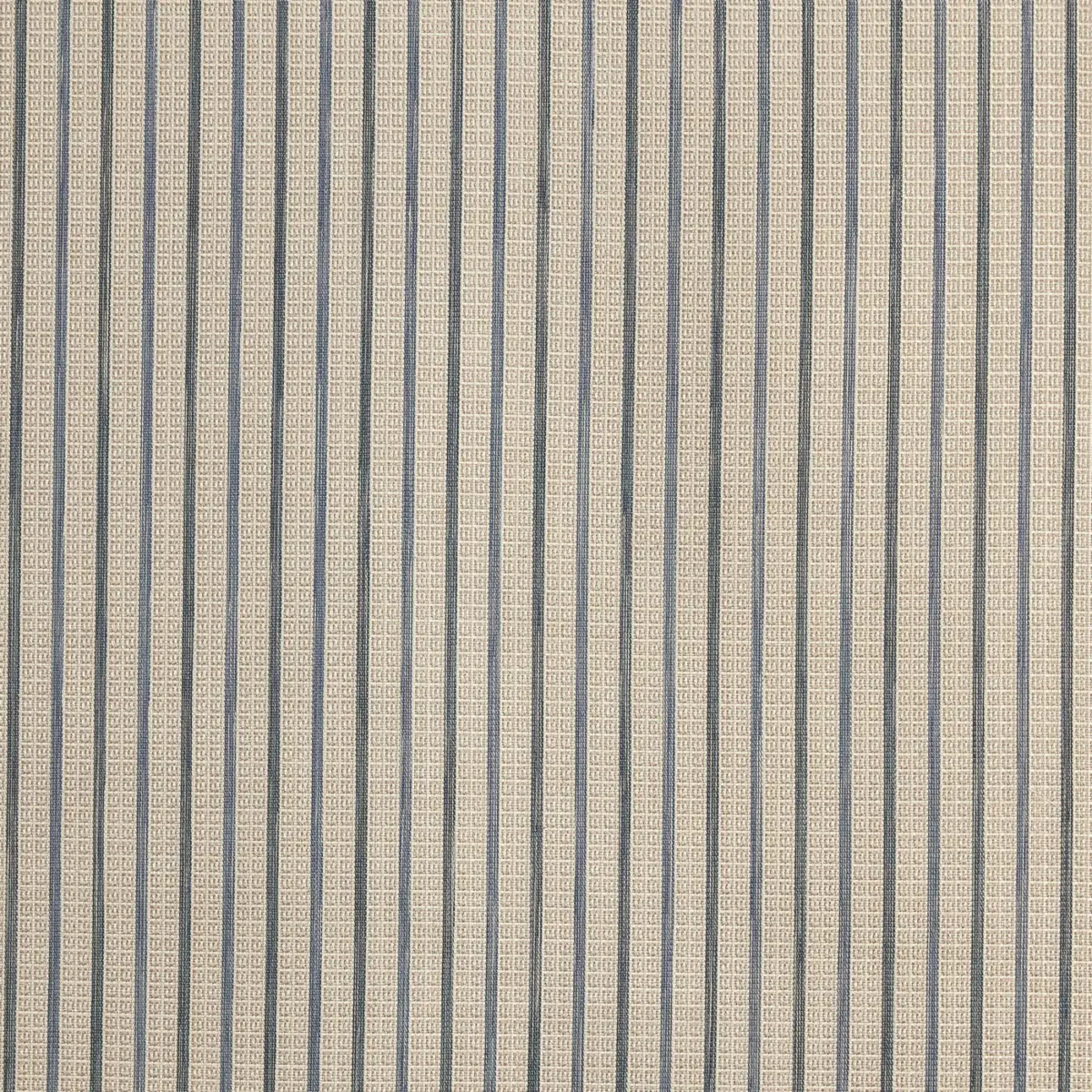 blue striped woven fabric from Prestigious Textiles