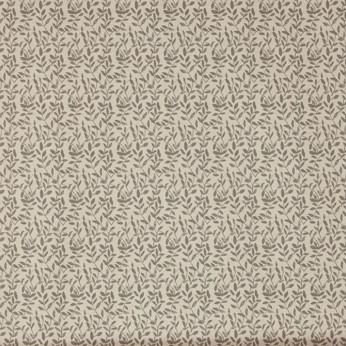 Delilah Fabric - Moon by brown botanical printed fabric from Prestigious Textiles