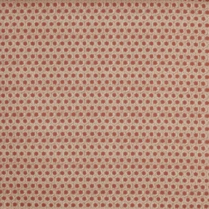 red spotted printed fabric from Prestigious Textiles