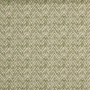 green geometric printed fabric from Prestigious Textiles