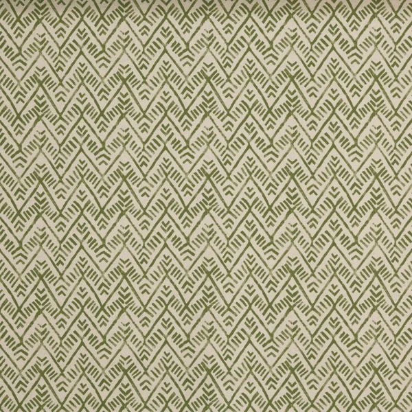 green geometric printed fabric from Prestigious Textiles