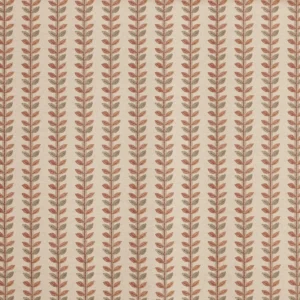 red striped printed fabric from Prestigious Textiles