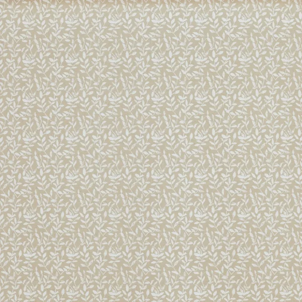 neutral botanical printed fabric from Prestigious Textiles