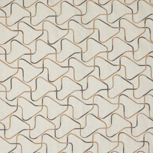 Lauder Fabric - Ochre by yellow misc embroideried fabric from Prestigious Textiles