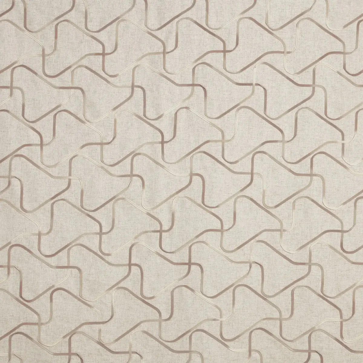 Lauder Fabric - Putty by neutral misc embroideried fabric from Prestigious Textiles