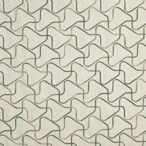 green misc embroideried fabric from Prestigious Textiles