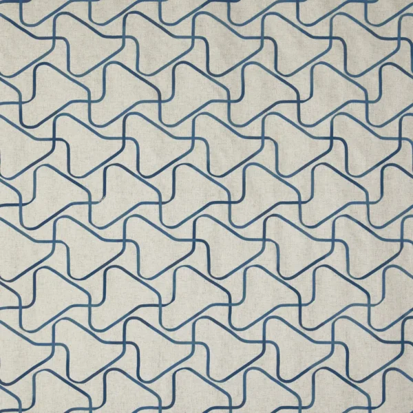 Lauder Fabric - Cobalt by blue misc embroideried fabric from Prestigious Textiles