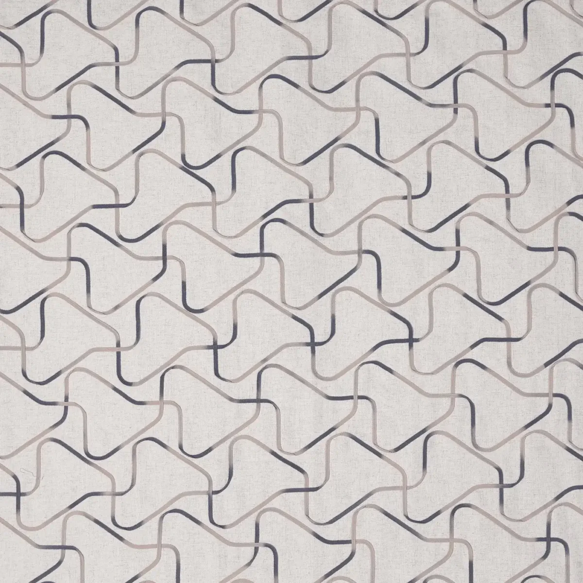 black-grey misc embroideried fabric from Prestigious Textiles