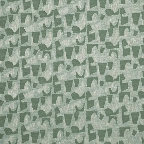 green contemporary jacquard fabric from Prestigious Textiles