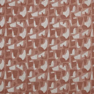 red contemporary jacquard fabric from Prestigious Textiles