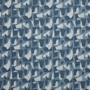 blue contemporary jacquard fabric from Prestigious Textiles