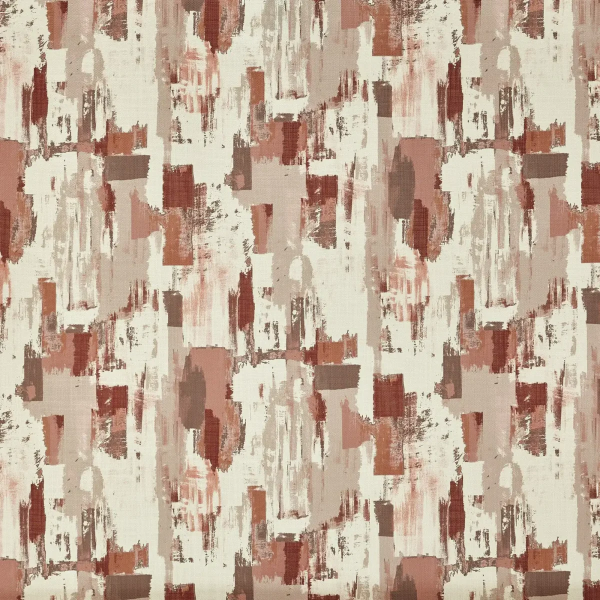 red contemporary printed fabric from Prestigious Textiles