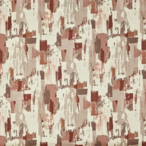 red contemporary printed fabric from Prestigious Textiles