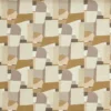 yellow contemporary printed fabric from Prestigious Textiles