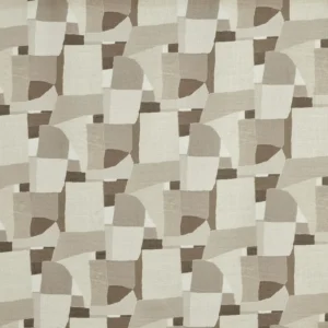 black-grey contemporary printed fabric from Prestigious Textiles