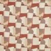 red contemporary printed fabric from Prestigious Textiles