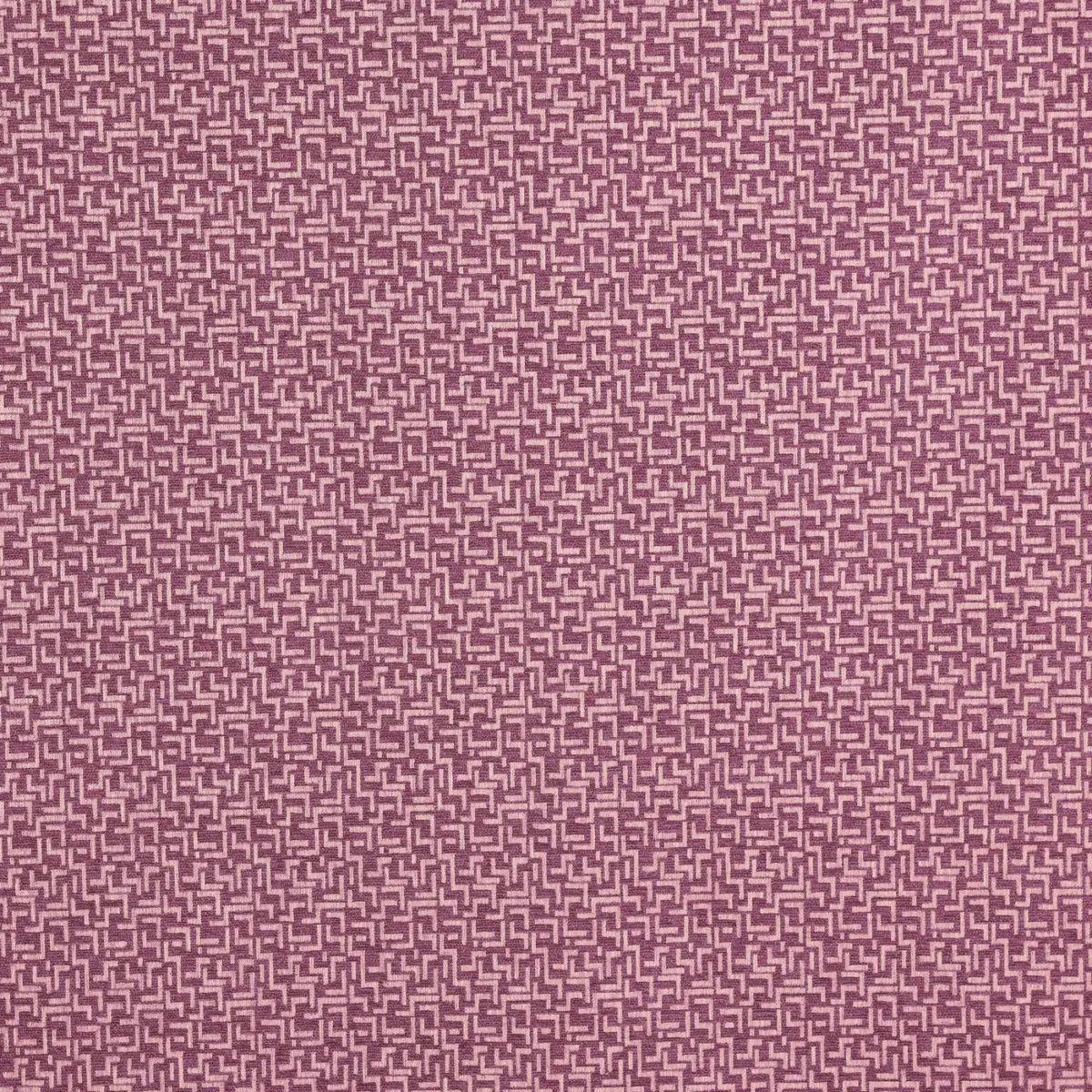 purple geometric woven fabric from Prestigious Textiles