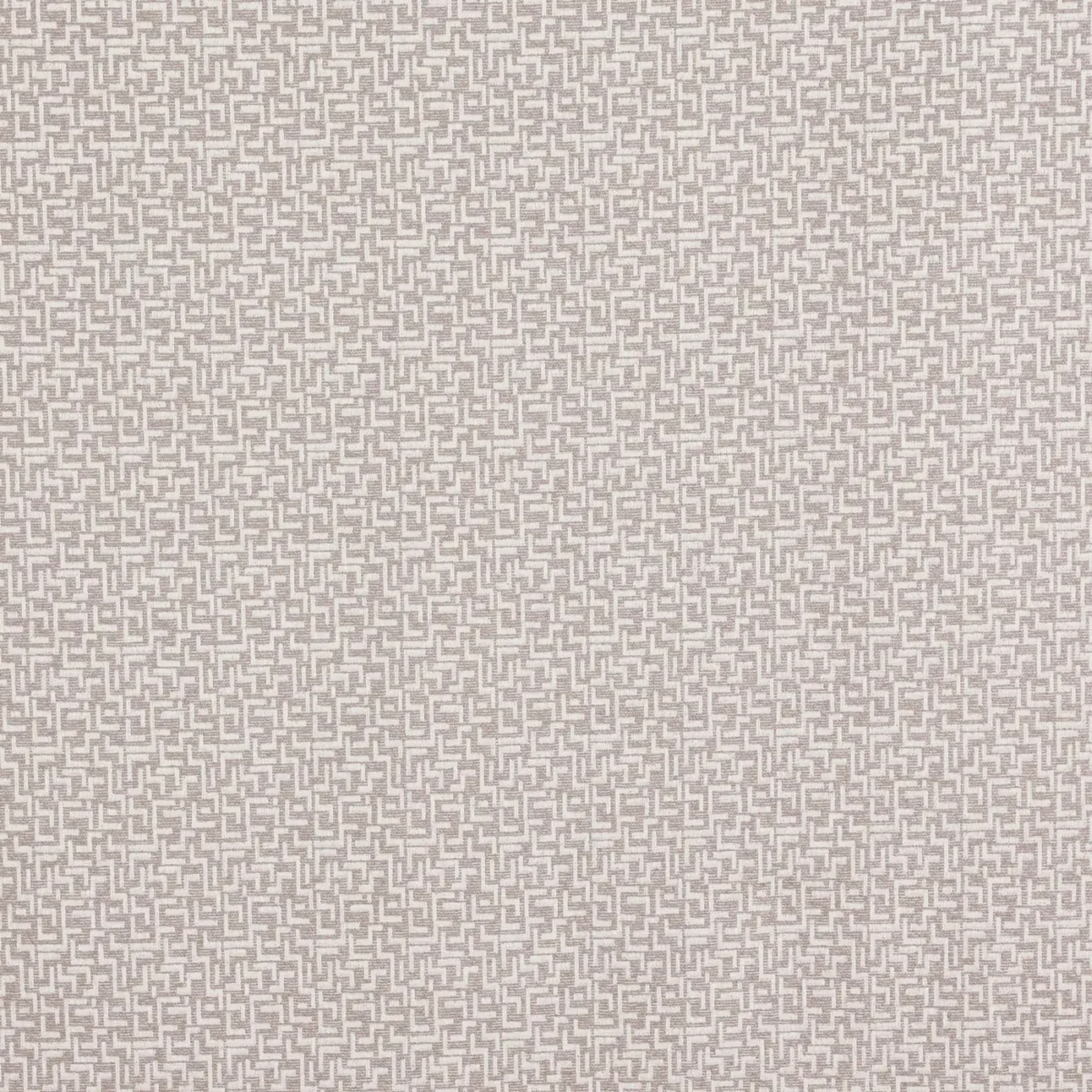 Brixton Fabric - Stone by neutral geometric woven fabric from Prestigious Textiles