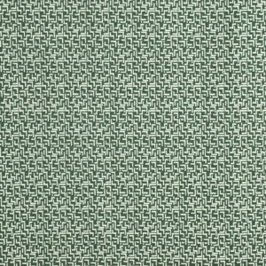 green geometric woven fabric from Prestigious Textiles
