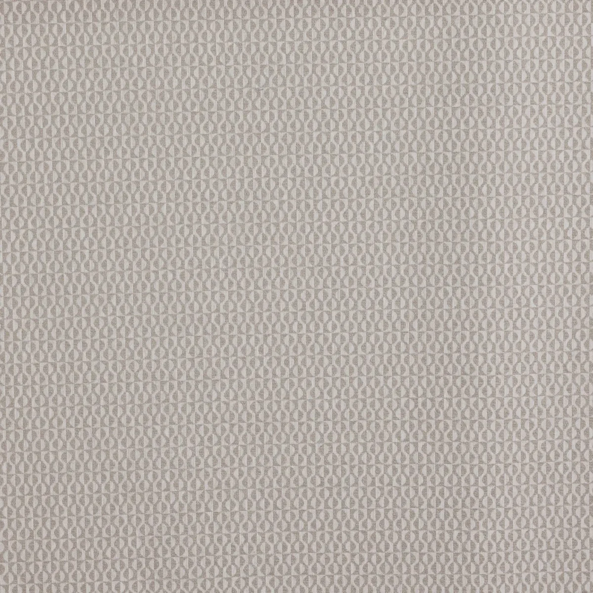 Finsbury Fabric - Ecru by neutral geometric woven fabric from Prestigious Textiles