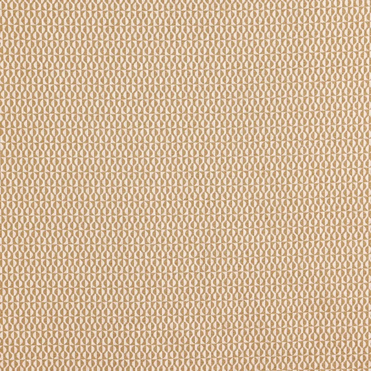 Finsbury Fabric - Honey by yellow geometric woven fabric from Prestigious Textiles