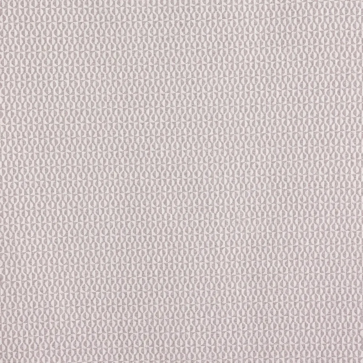 Finsbury Fabric - Stone by black-grey geometric woven fabric from Prestigious Textiles