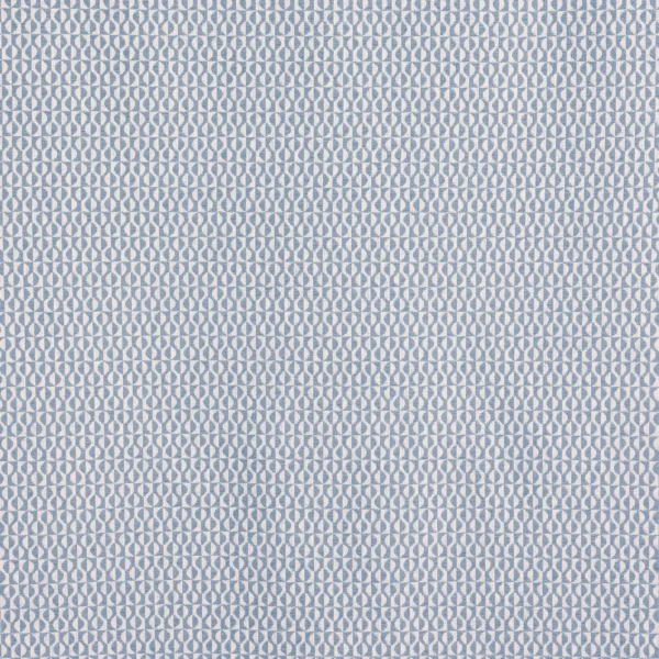 blue geometric woven fabric from Prestigious Textiles