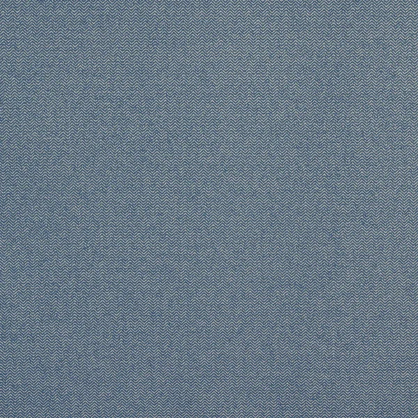 Hackney Fabric - Navy by blue geometric woven fabric from Prestigious Textiles