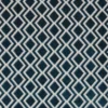 blue geometric velvet-chenille fabric from iLiv