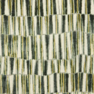 green striped velvet-chenille fabric from iLiv
