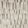 black-grey striped velvet-chenille fabric from iLiv