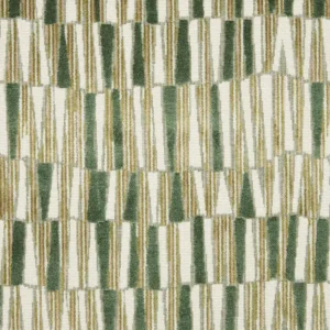 green striped velvet-chenille fabric from iLiv