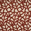 red misc velvet-chenille fabric from iLiv