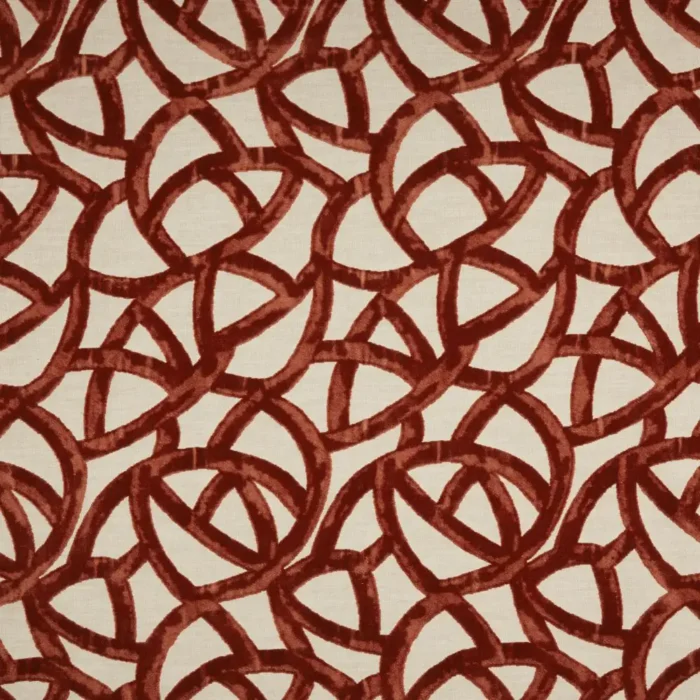 Orbit Fabric - Claret swatch