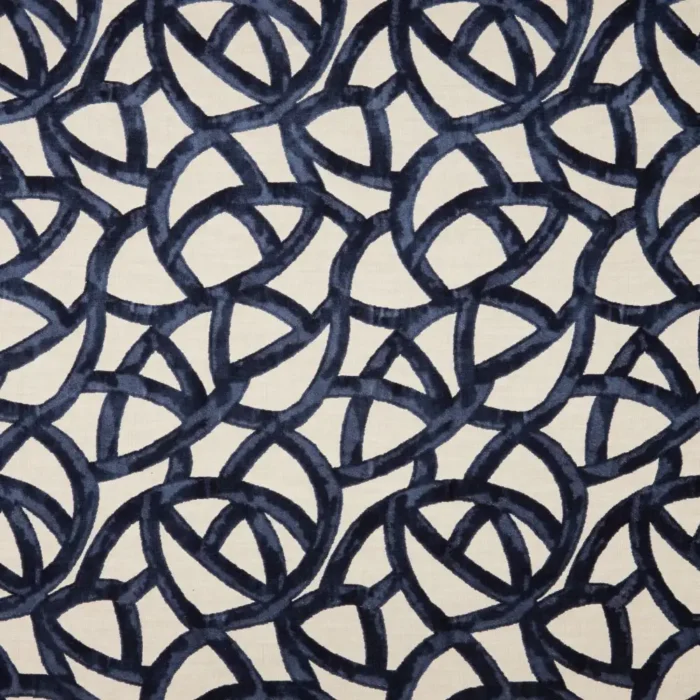 Orbit Fabric - Midnight swatch