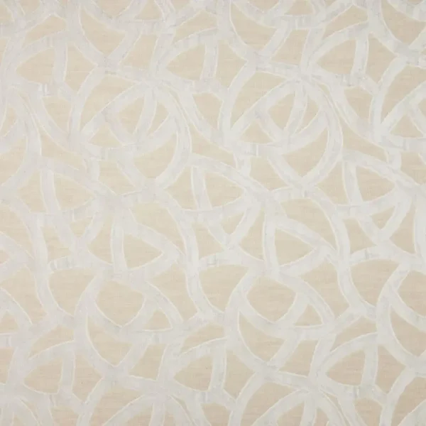 Orbit Fabric - Platinum by neutral misc velvet-chenille fabric from iLiv