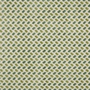 green spotted velvet-chenille fabric from iLiv