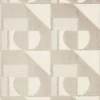 pink geometric velvet-chenille fabric from iLiv