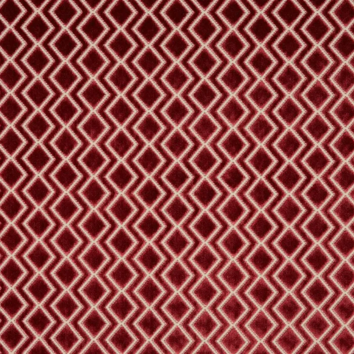 Halo Fabric - Claret swatch