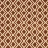 orange geometric velvet-chenille fabric from iLiv