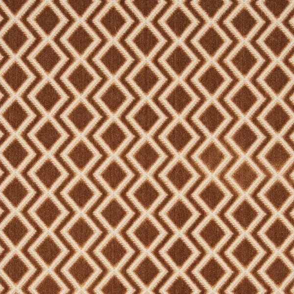 orange geometric velvet-chenille fabric from iLiv