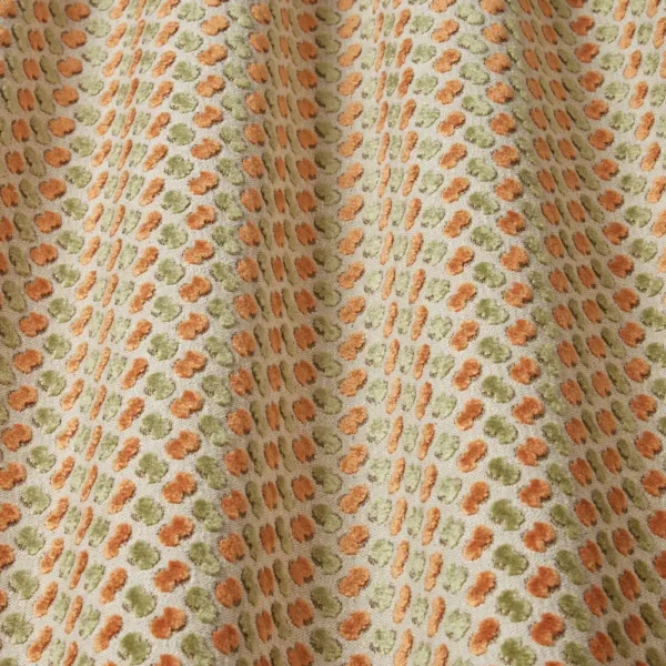 Quantum Fabric - Sienna by red spotted fabric with