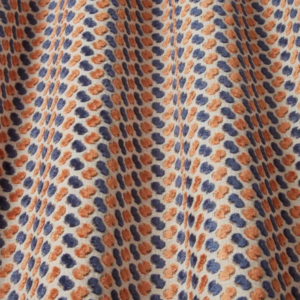 Quantum Fabric - Midnight by blue spotted fabric with