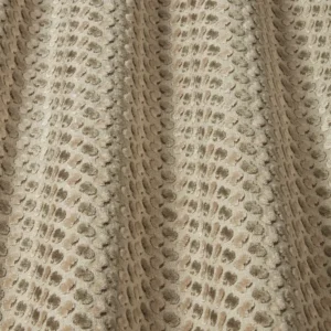 brown spotted fabric with