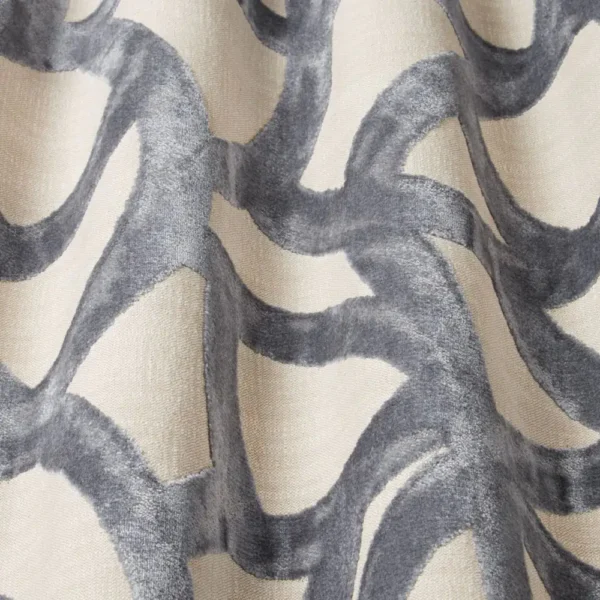 Orbit Fabric - Slate Blue by black-grey misc fabric with