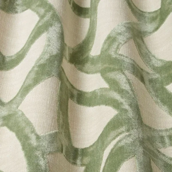 Orbit Fabric - Seafoam by green misc fabric with