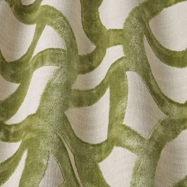 Orbit Fabric - Olive by green misc fabric with