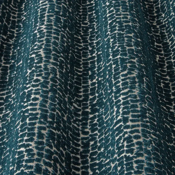 Mandal Fabric - Teal by blue misc fabric with